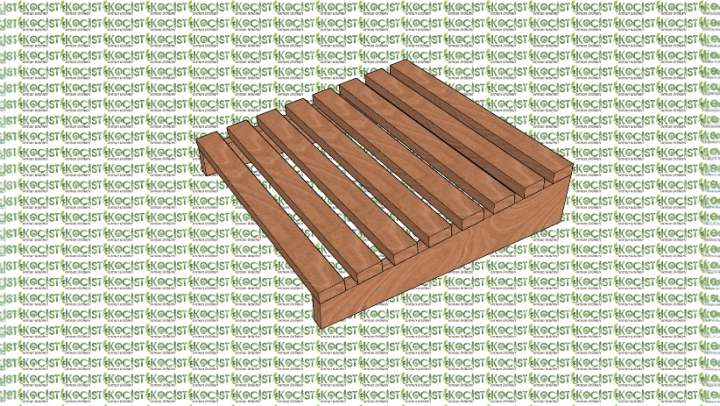 Ahşap Ayak Altı Model 1 - Görsel 2