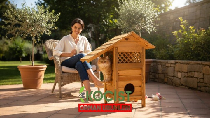 Ahsap-kedi-oyun-evi Model 1 - Görsel 2